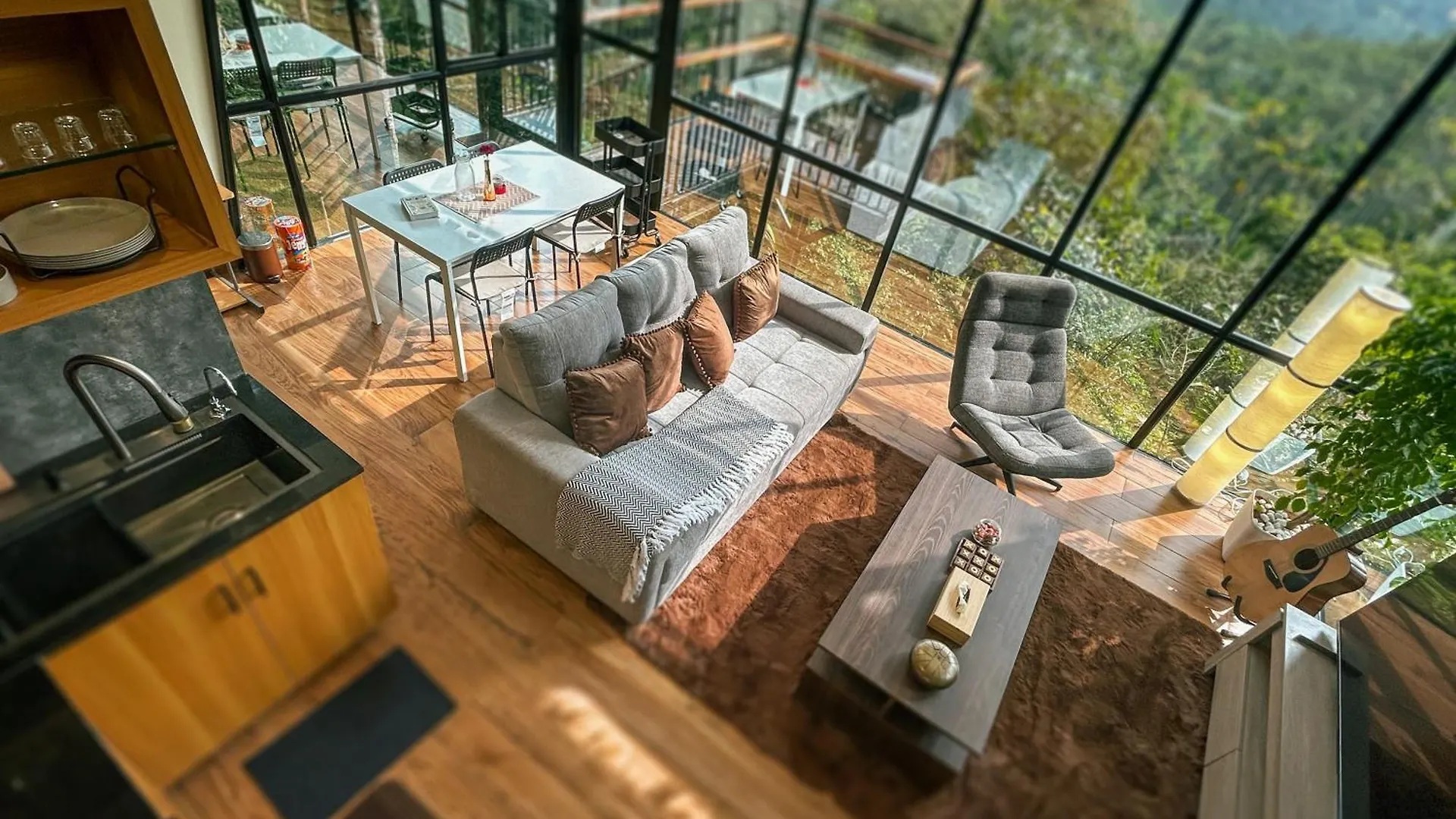 Nyaraló Lushearth Nordic Glass House In Wayanad Villa Szultán Bathery